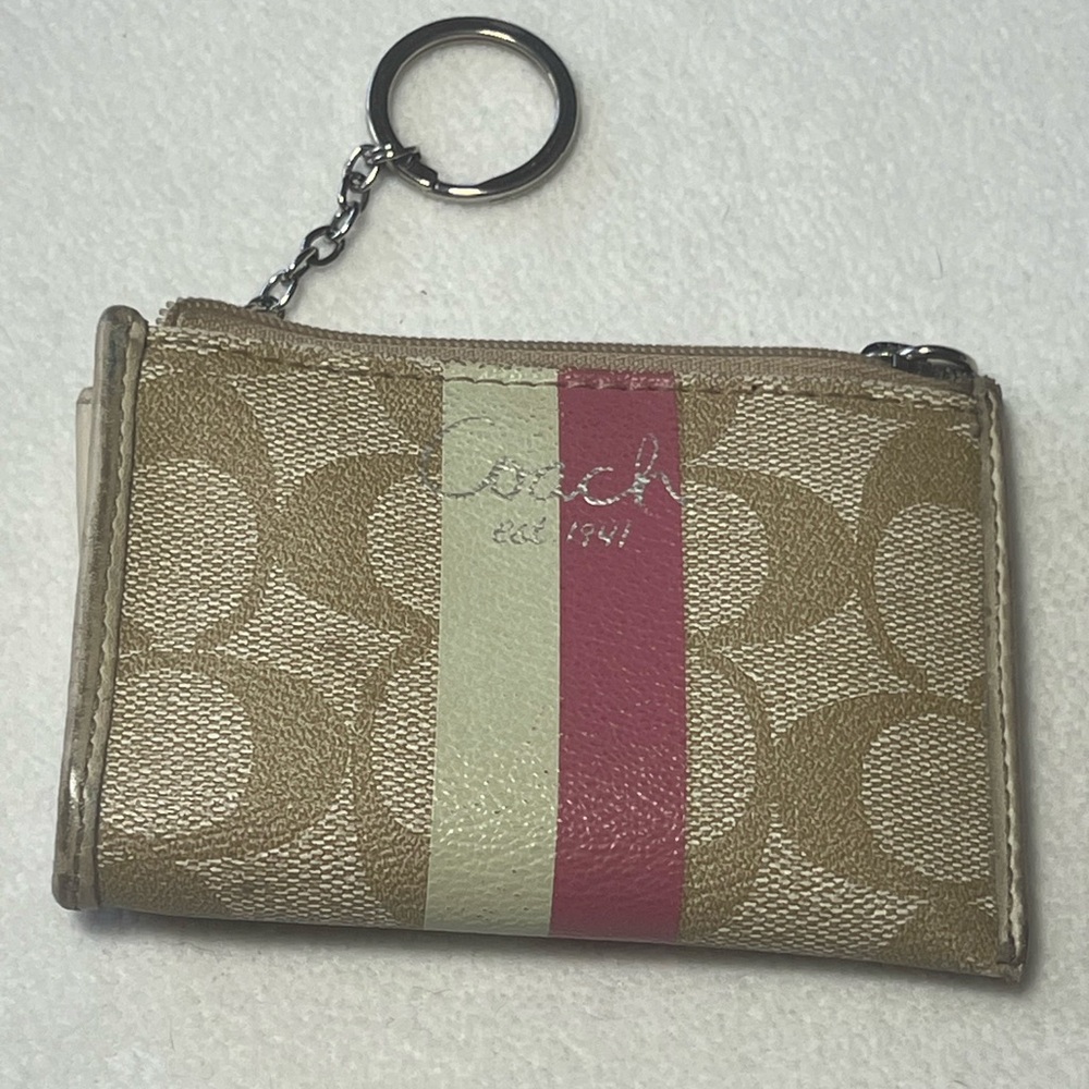 Vintage Coach Change Purse